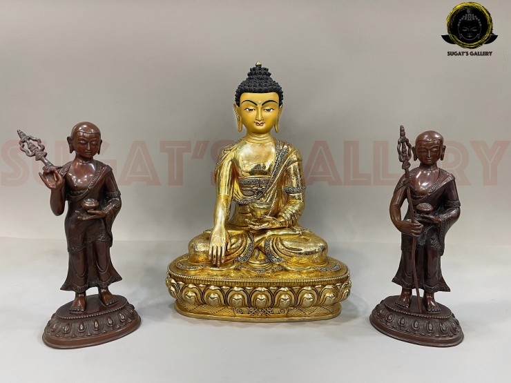 Buddha With his Disciples